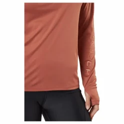 Active Logo Long Sleeve Copper Brown