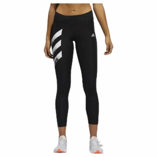 Adidas Own The Run Tight Pb 3 Stripes Women Black