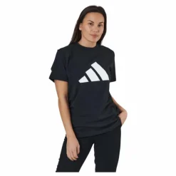 Adidas Sportswear Three Bar T-Shirt Black
