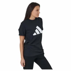 Adidas Sportswear Three Bar T-Shirt Black