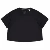 AEROREADY Train Essentials 3 Bar Logo Crop T-Shirt Black