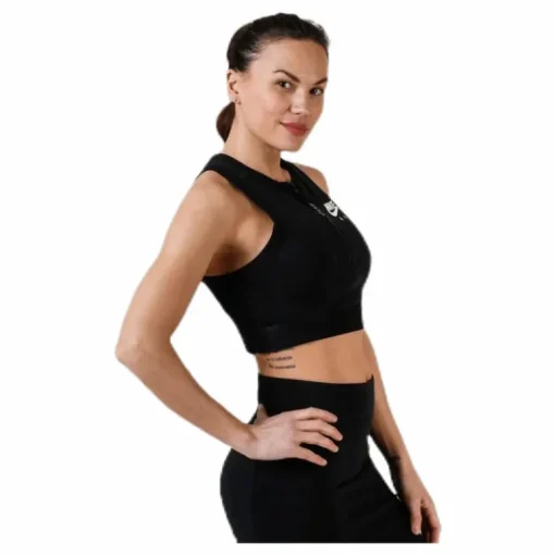 Air Crop Top White/Black