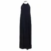 Air Halterneck Dress Blue