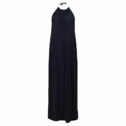 Air Halterneck Dress Blue