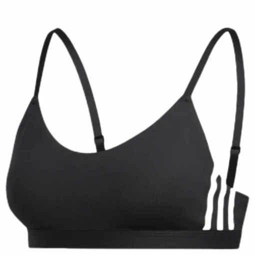 All Me 3 Stripe Bra Black / White