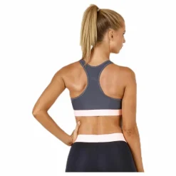 Alphaskin Logo Bra Pink/Grey
