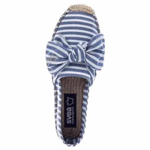 Amanda Knot Espandrillo Blue/White