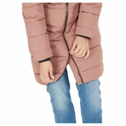 Amaretto W Long Puffer Jacket Cognac
