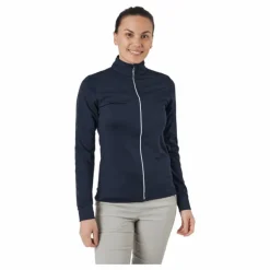 Anna Ls Full Zip Navy