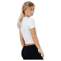 Arli S/S Knot Top White