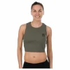 Astoria Laced Tank Green