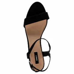 Balsa Mf Heeled Sandal Black