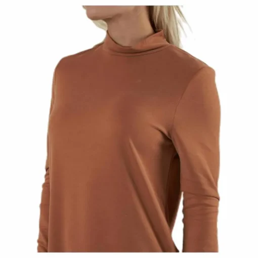 Bamala T-Neck Ls Dress Beige