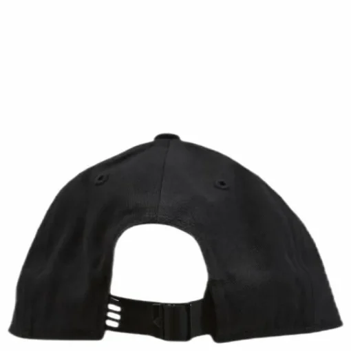 Baseball Cap Cotton Twill Black / Black / White