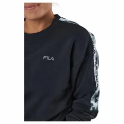 Bettens Cropped Crew Sweat 80001- Moonless Night