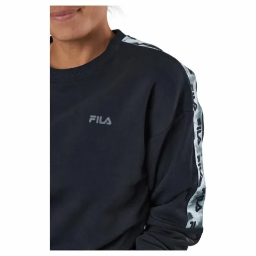 Bettens Cropped Crew Sweat 80001- Moonless Night