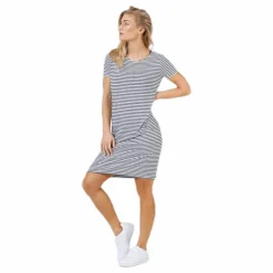 Billo Ss Dress Blue/White