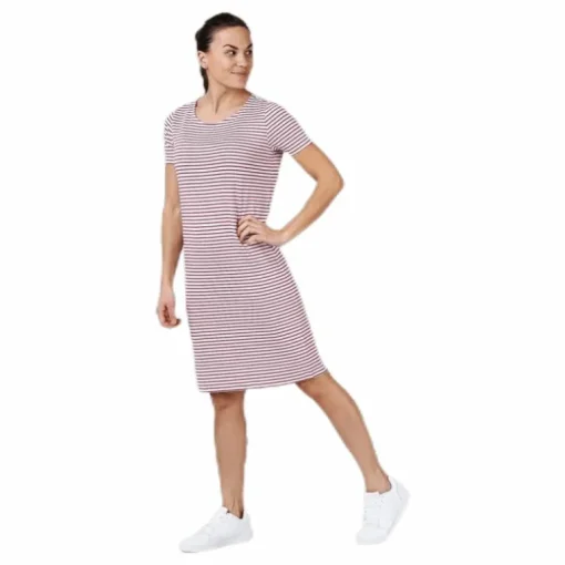 Billo Ss Dress White/Red