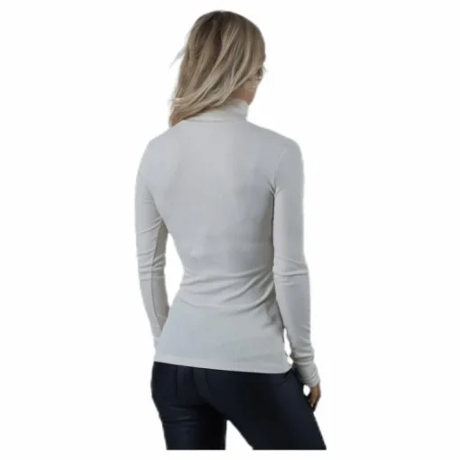 Birdie Ls Rollneck Bc Grey