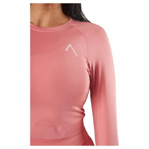 Blacc Recy Long Sleeve Top Mauveglow