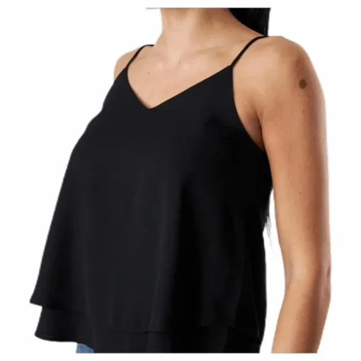 Bodil Slip Top Black