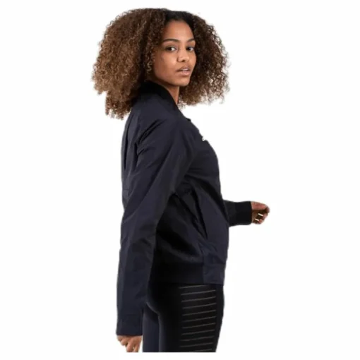 Bomber Jacket White/Black