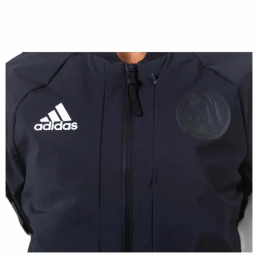 Bomber Jacket White/Black