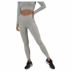 Bonnie Ribbed Tights Beige