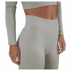 Bonnie Ribbed Tights Beige