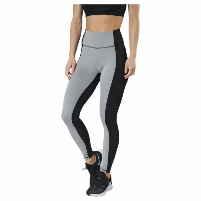 Borg High Waist Two-Tone Grey