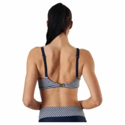 Brighton Twisted Soft Bra Blue/White