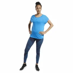 Burnout Tee Blue
