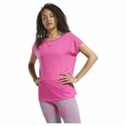 Burnout Tee Pink
