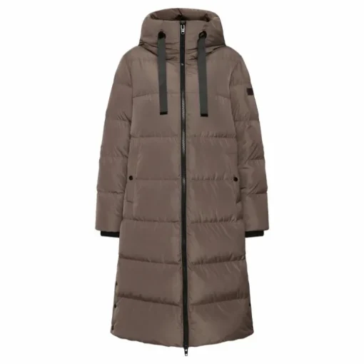 Camila Coat Mole Brown