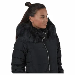 Camilla Quilted Coat Cc Otw Black