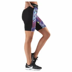 Carly Bike Shorts Patterned