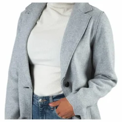 Carrie Bonded Coat Otw Grey