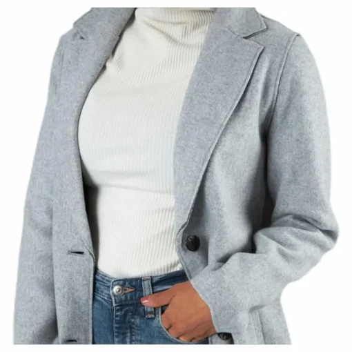 Carrie Bonded Coat Otw Grey
