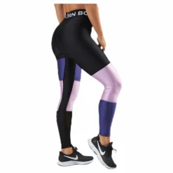 Cendall Blocked Tights Blue