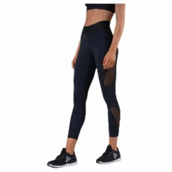 Charge Mesh Tights Black