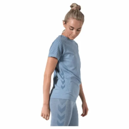 CI Seamless SS T-Shirt Blue