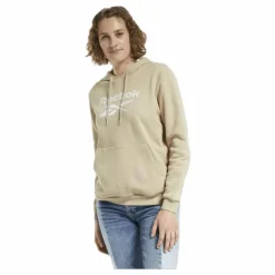 Cl F Big Logo Hoodie Ft Beige