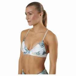 Coastal Palms Longline Triangle White/Green