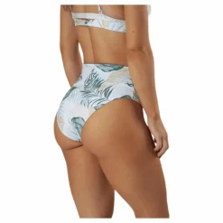 Coastal Palms Rollup Bottom White/Green