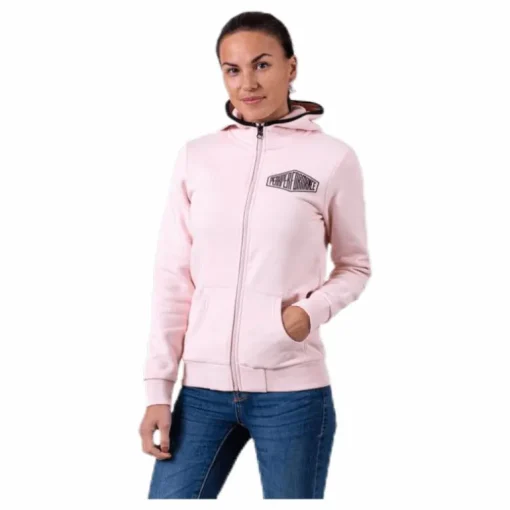 Comfy Zip Hood Pink