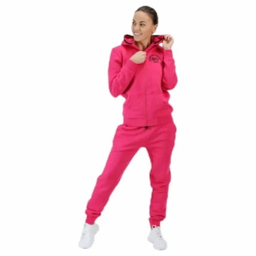 Comfy Zip Hood Pink