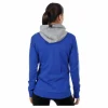Core 2.0 Hood Jacket W Blue/Grey