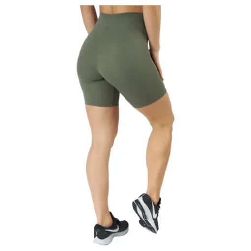 Core Biker Shorts Washed Green