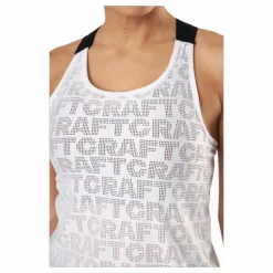 Core Charge Logo Singlet White