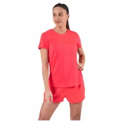 Core Essence SS Mesh Tee Pink